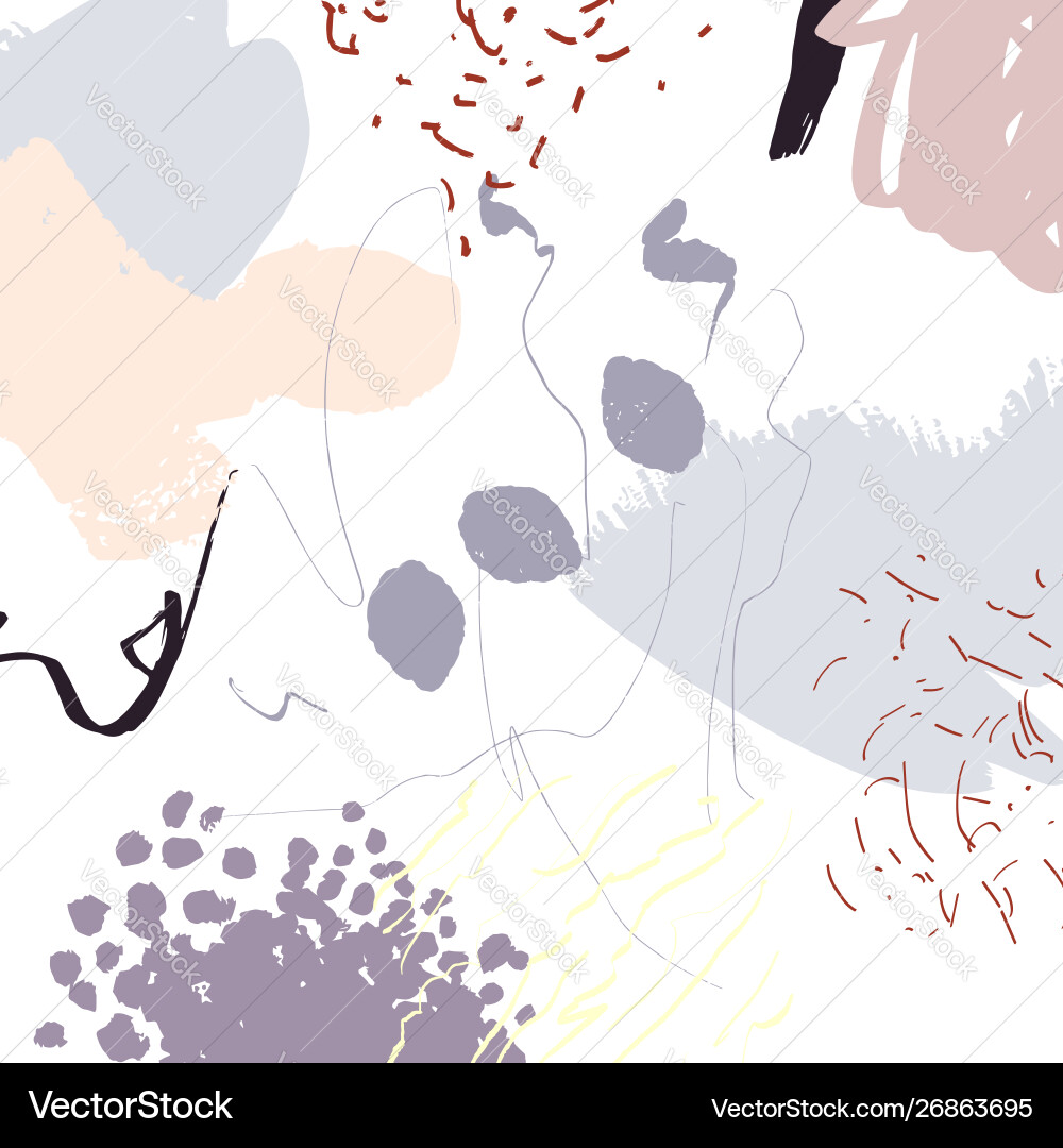 Abstract Ink Splash Pattern vector image