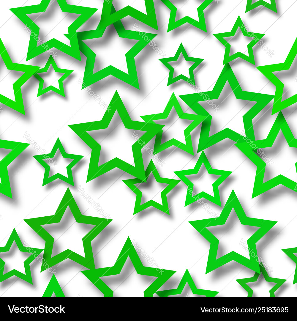 Abstract seamless pattern stars with shadows Abstract seamless pattern stars with shadows vector image