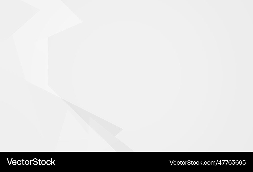 Abstract triangle white and gray color gradient Abstract triangle white and gray color gradient vector image