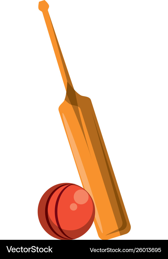 Cricket Ausrüstung Elemente Icon Cartoon Cricket Ausrüstung Elemente Icon Cartoon vektorbild