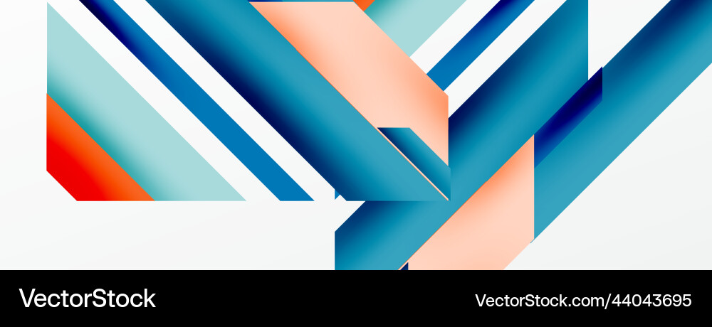 Minimal geometric abstract background dynamic 3d Minimal geometric abstract background dynamic 3d vector image