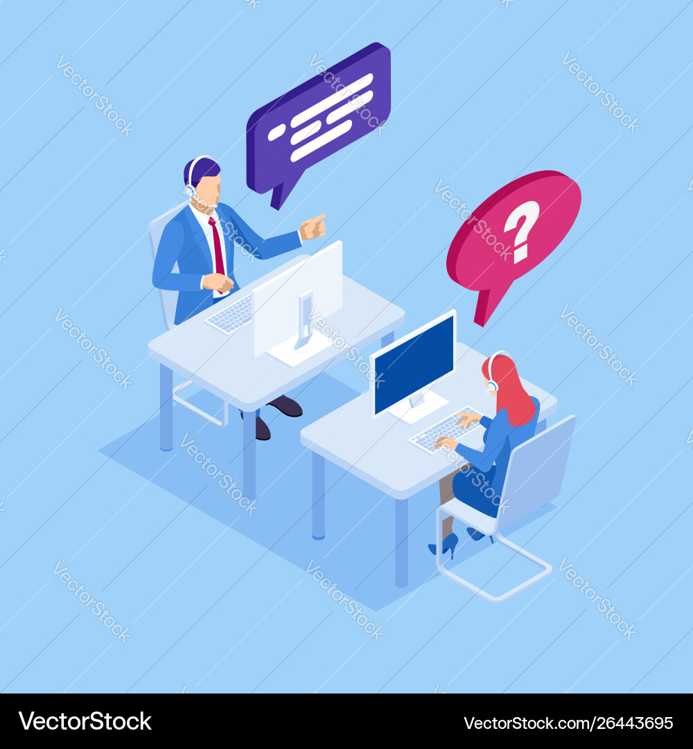 Web page design templates for call center support Web page design templates for call center support vector image