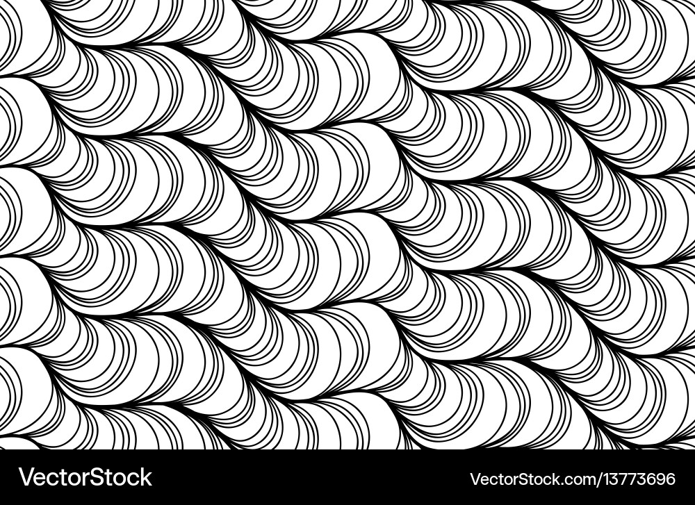 Abstract Line Pattern Vector Image