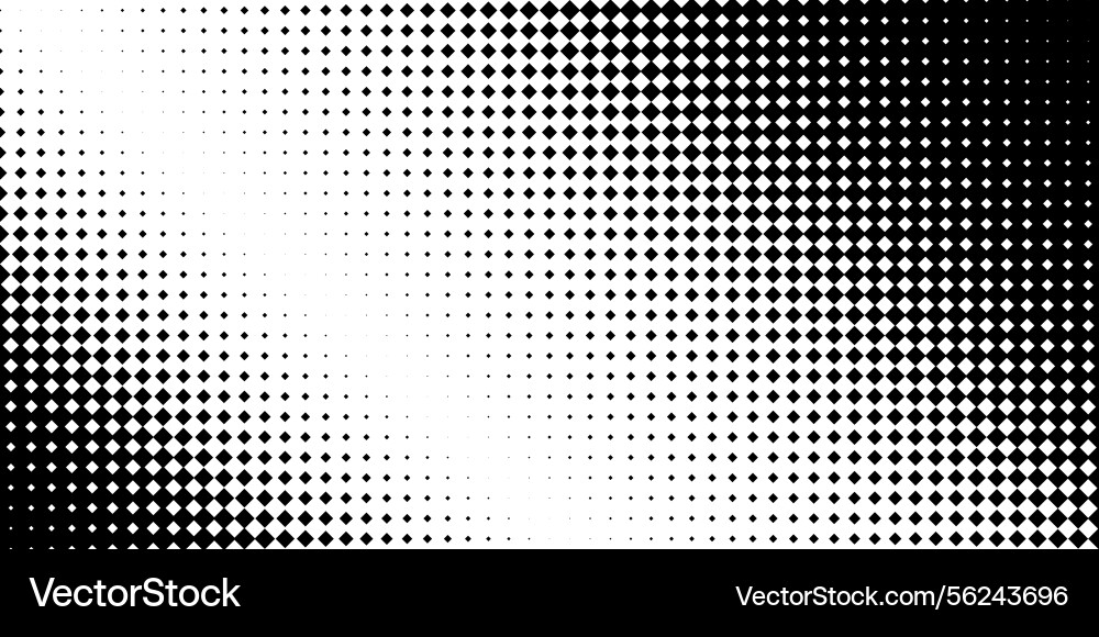 Dot pattern background square geometric pixel Dot pattern background square geometric pixel vector image
