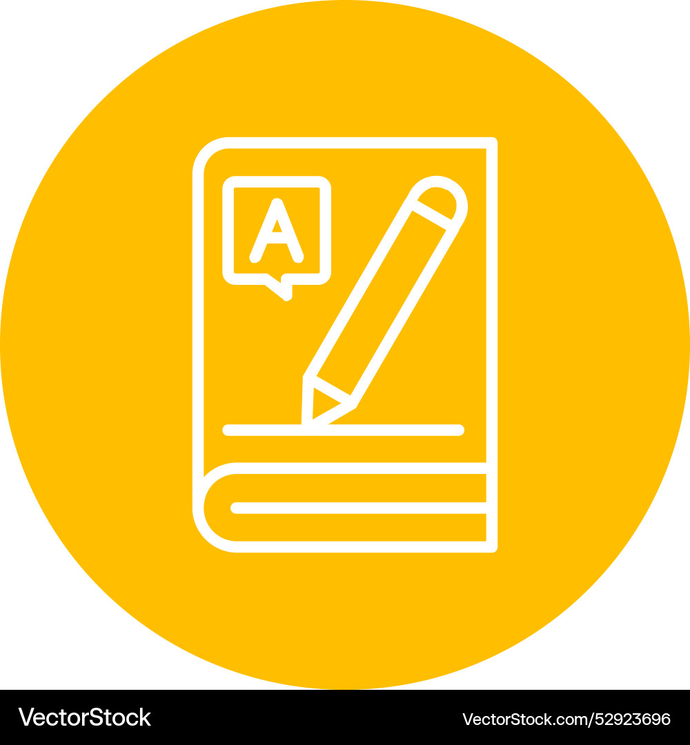 Notebook icon design Vector Image