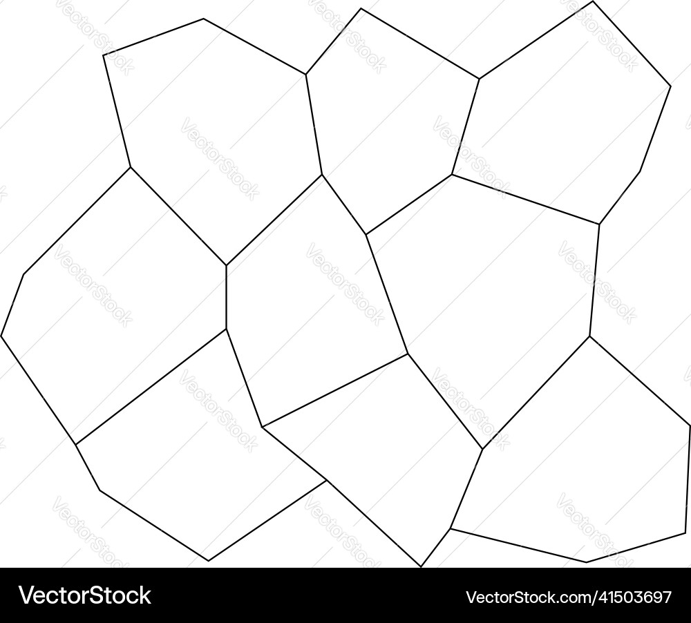 Random paving tiles pattern texture revetment Random paving tiles pattern texture revetment vector image