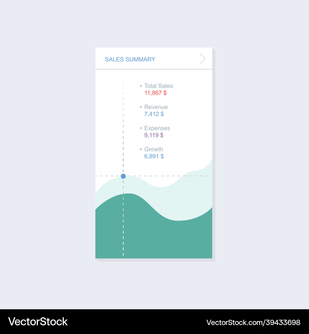 Mobile app design processing and analysis of data Mobile app design processing and analysis of data vector image