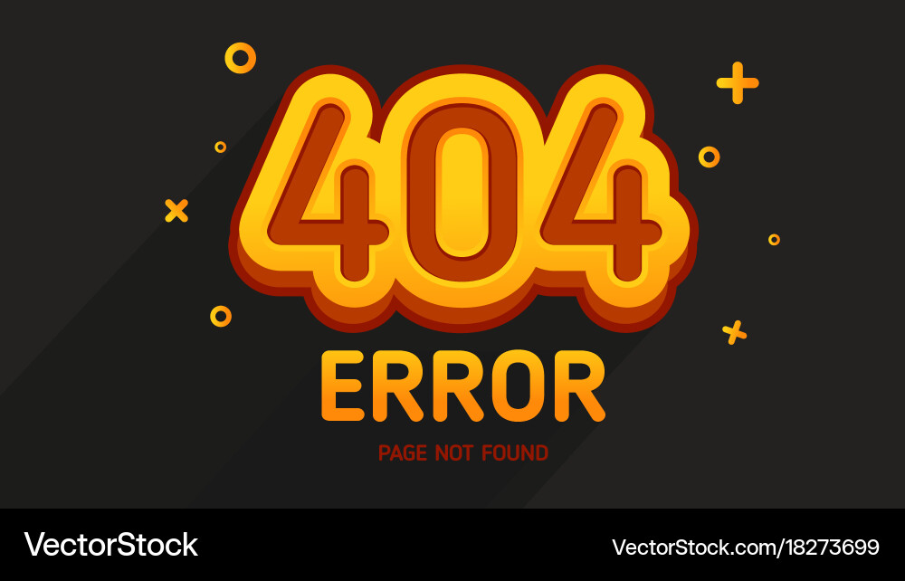 404 error game style Vector Image