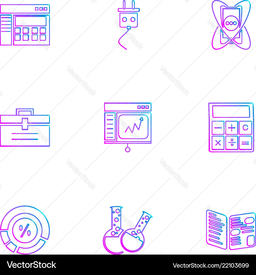 Camcoder camera video multimedia computer Vector Image