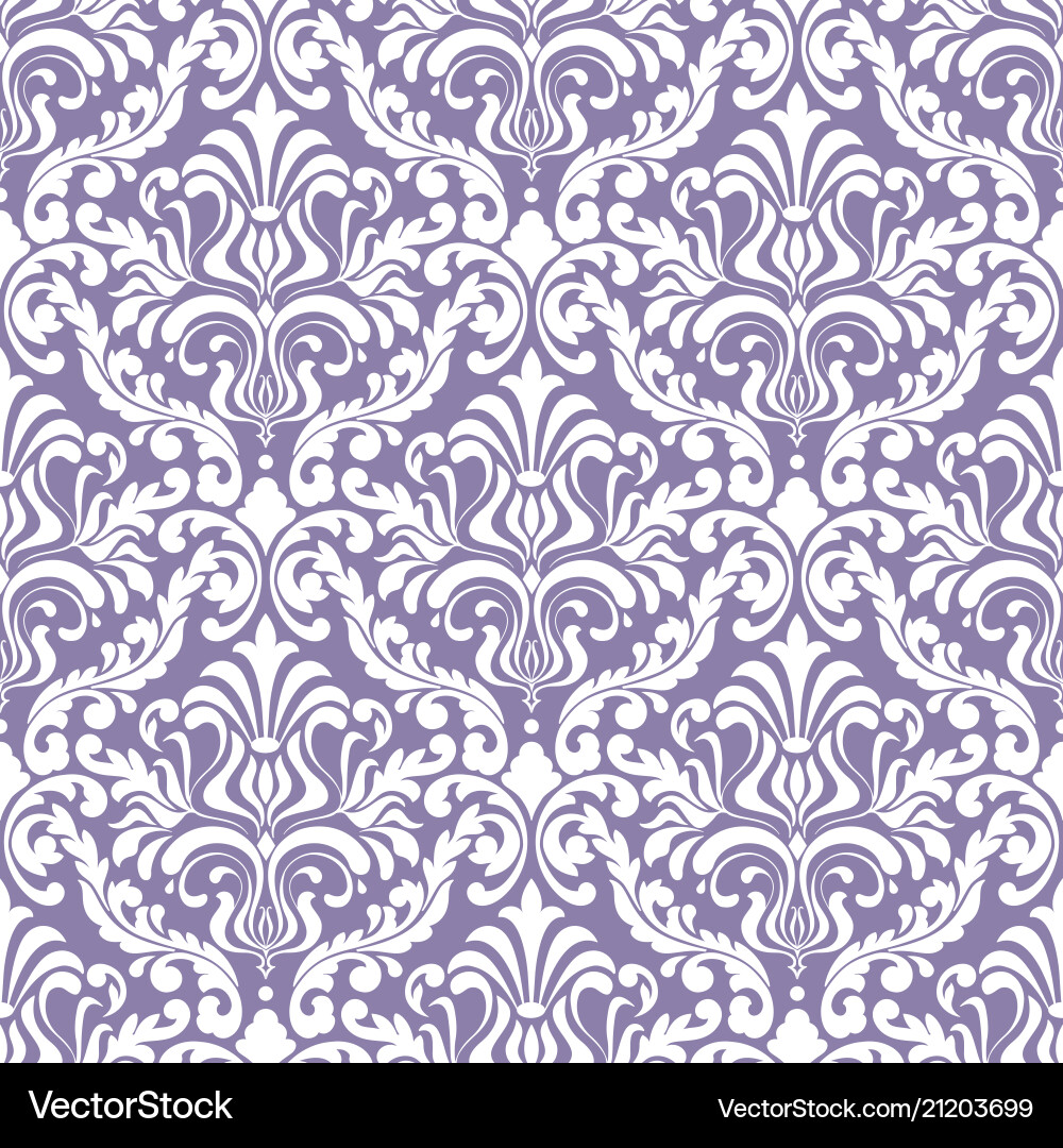 Elegant Damask Pattern vector image