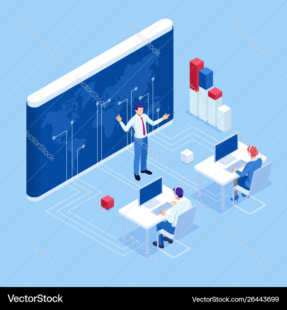 Web page design templates for call center support Web page design templates for call center support vector image
