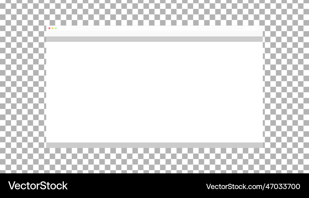 Browser window interface web page template ui Browser window interface web page template ui vector image