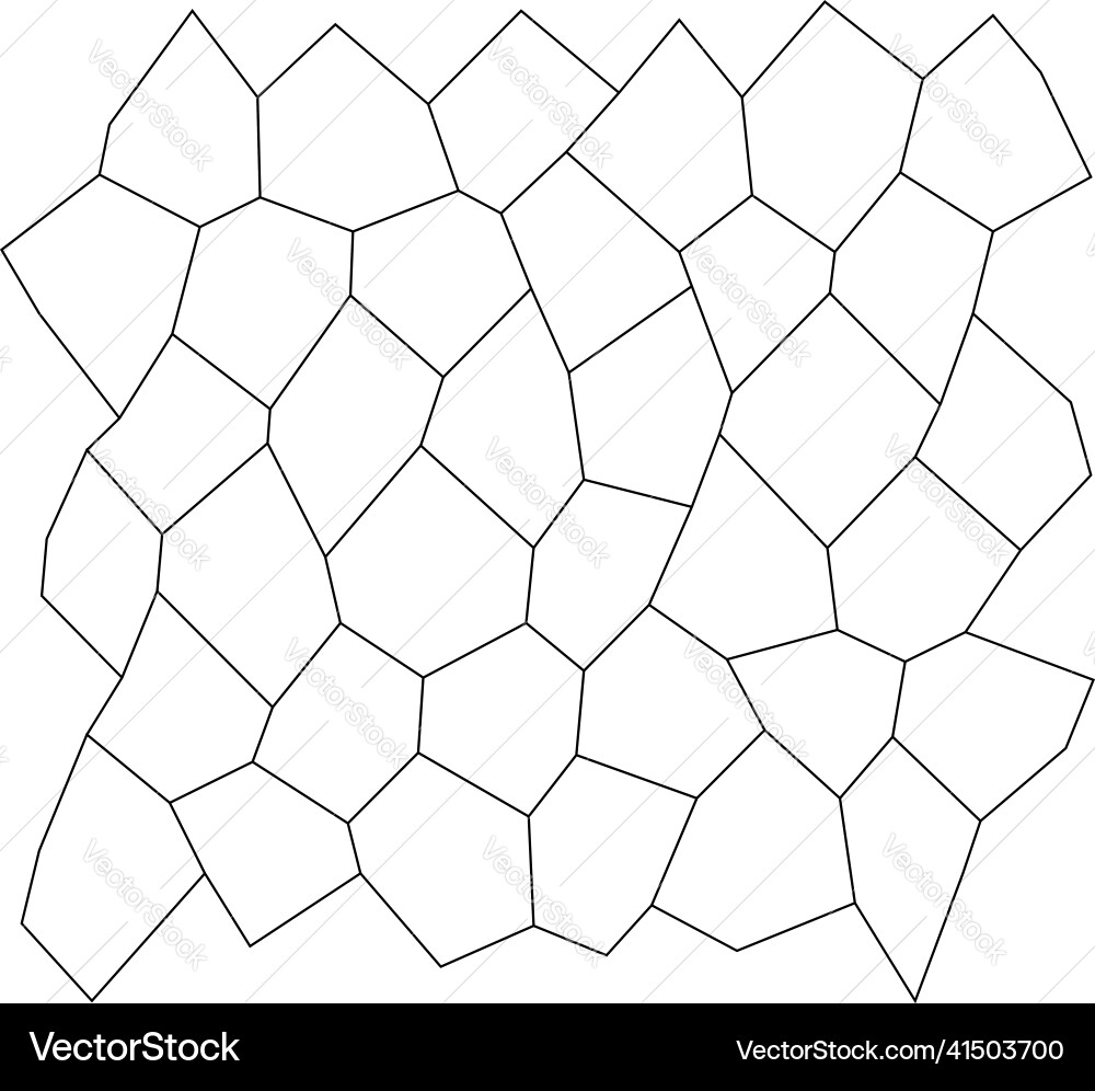 Random paving tiles pattern texture revetment Random paving tiles pattern texture revetment vector image