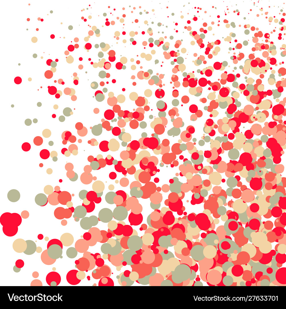 Colorful universe distribution computational vector image