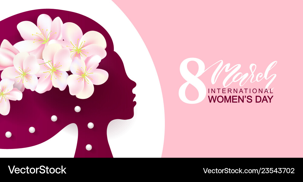 8 März glücklich Frauen Tag Banner schön 8 März glücklich Frauen Tag Banner schön vektorbild