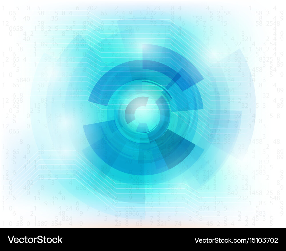 Abstract Technological Background Vector Image