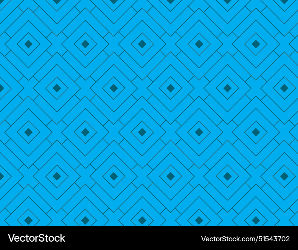 Seamless pattern design with different shapes vector image