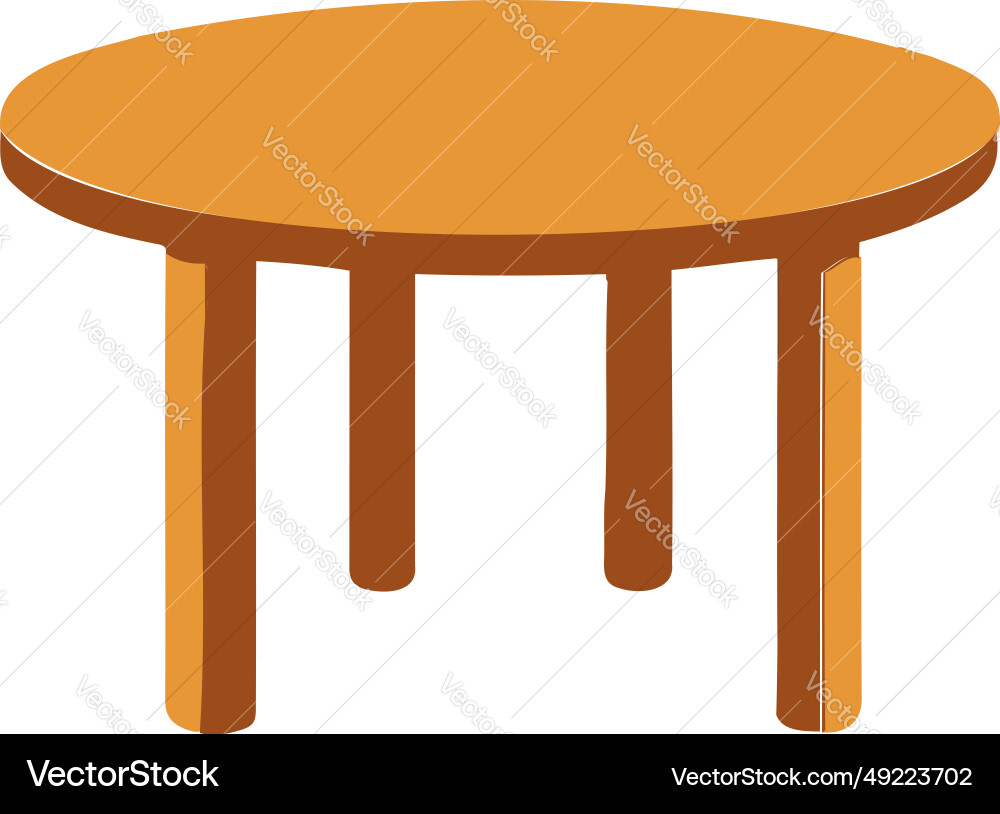 Simple table format Vector Image
