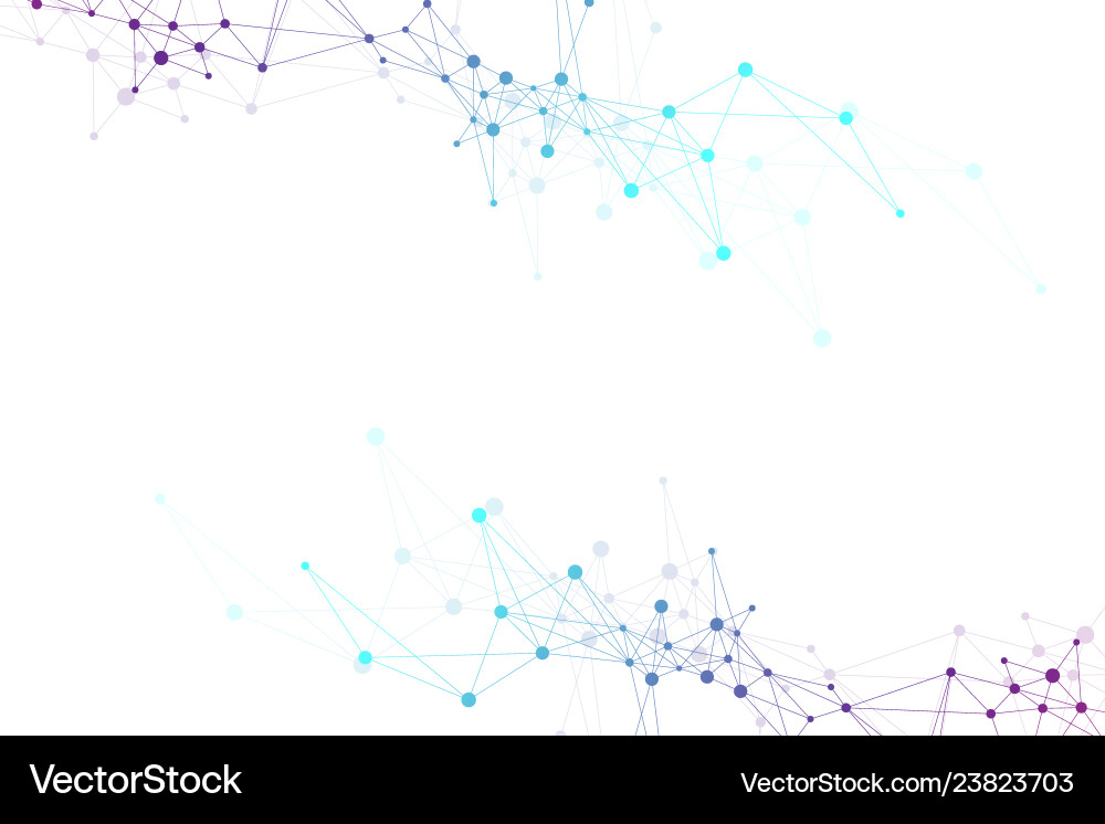 Geometric abstract background with connected line Geometric abstract background with connected line vector image