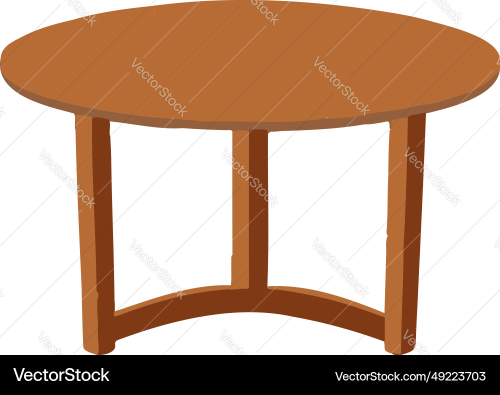 Simple table format Vector Image