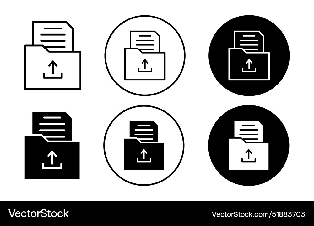 Upload file icon Upload file icon vector image