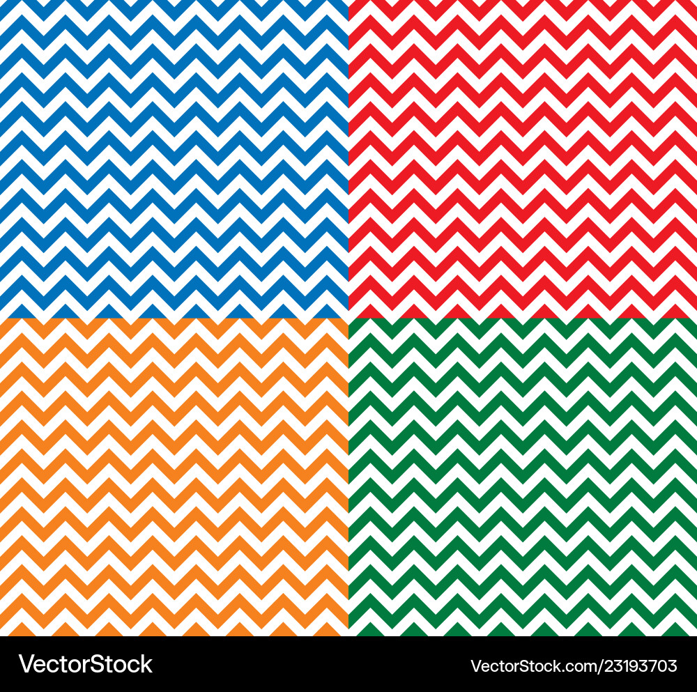 Zig zag seamless pattern Zig zag seamless pattern vector image