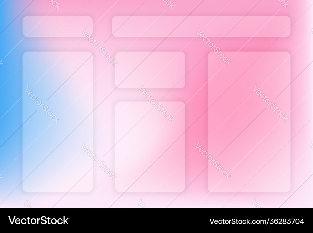 Abstract gradient background transparent frame Abstract gradient background transparent frame vector image