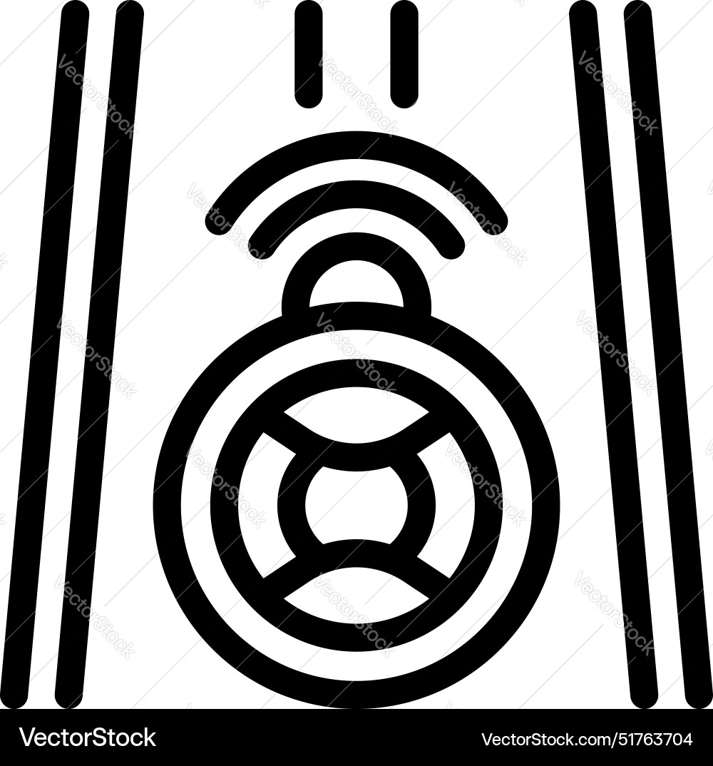 Autonomous car detecting road markings using Autonomous car detecting road markings using vector image