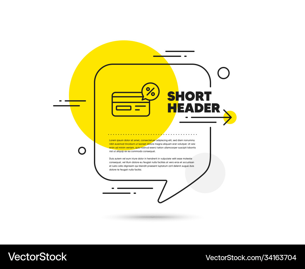 Credit card line icon cashback service Vector Image