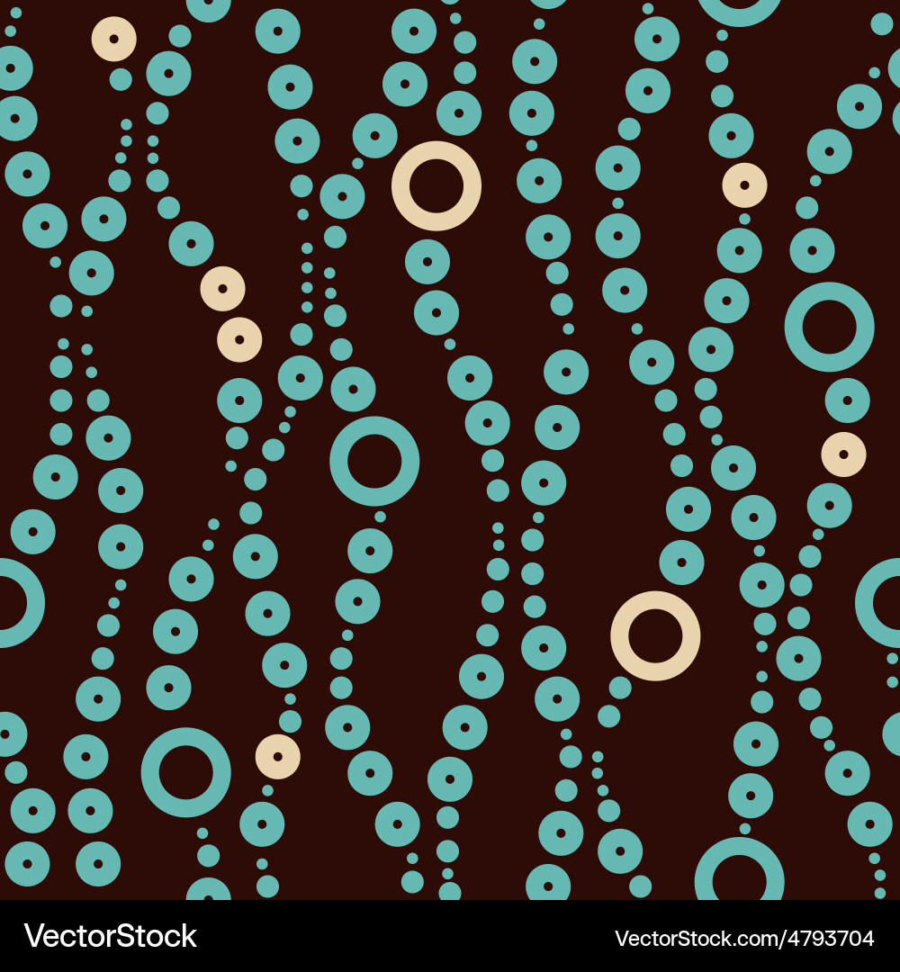 Dots seamless pattern vector image