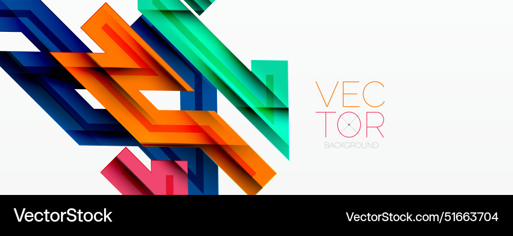Dynamic lines geometric background Dynamic lines geometric background Vector Image