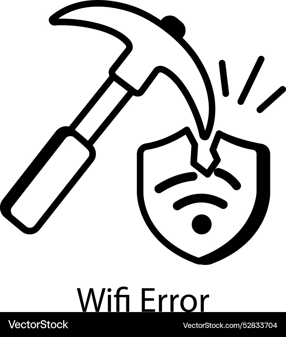 Wifi error vector image