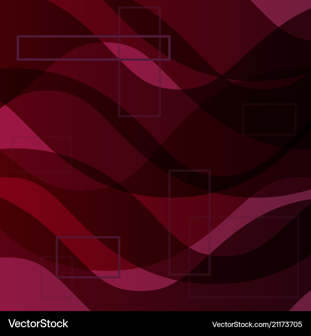 Abstract wave set on transparent background eps10 vector image