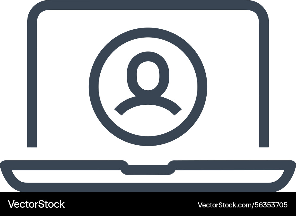 Computer icon symbol image Computer icon symbol image Vector Image