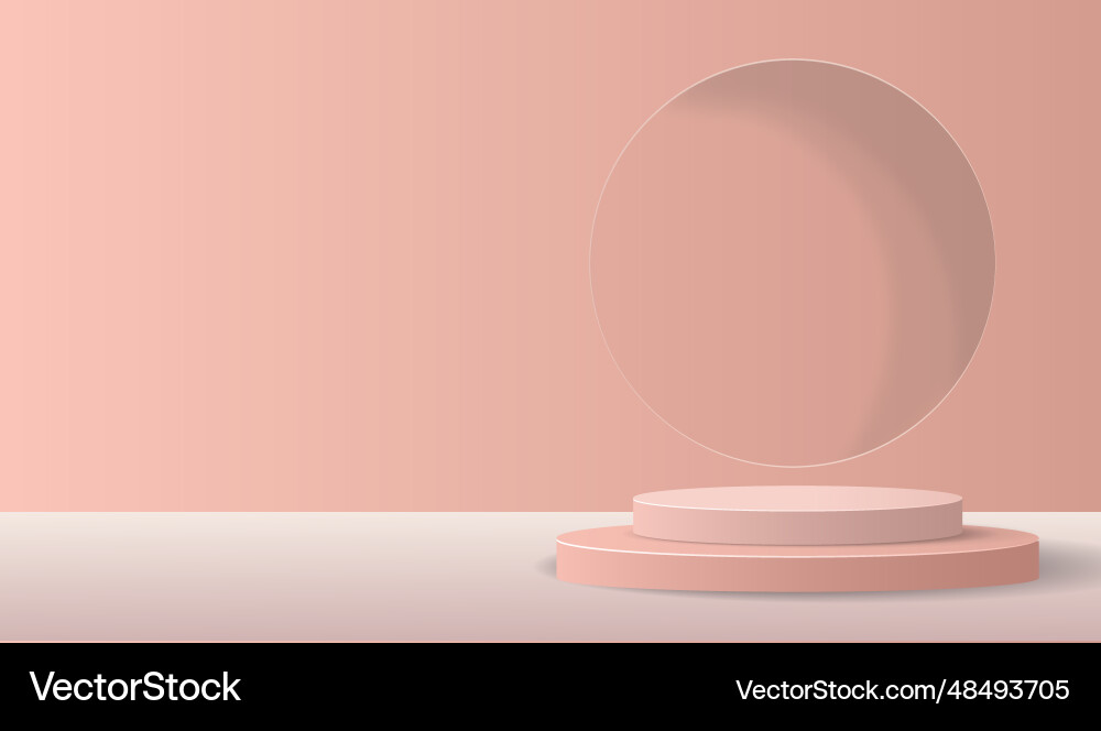 Minimal scene for product display presentation Vector Image