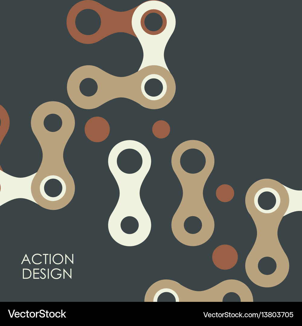 Pattern with abstract figures Pattern with abstract figures vector image