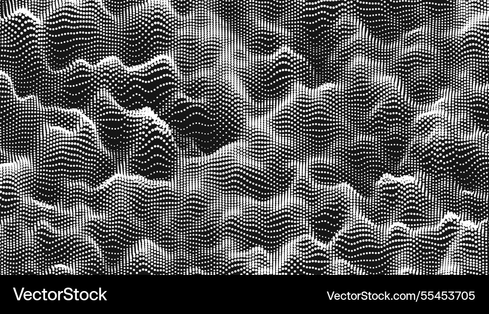 Point wave noise texture abstract dot background Point wave noise texture abstract dot background vector image