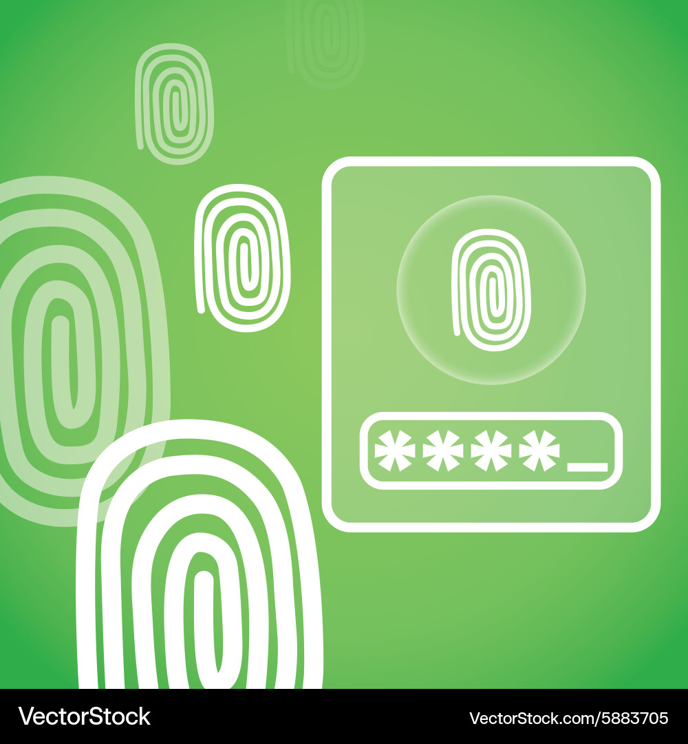 Security system design Vector Image