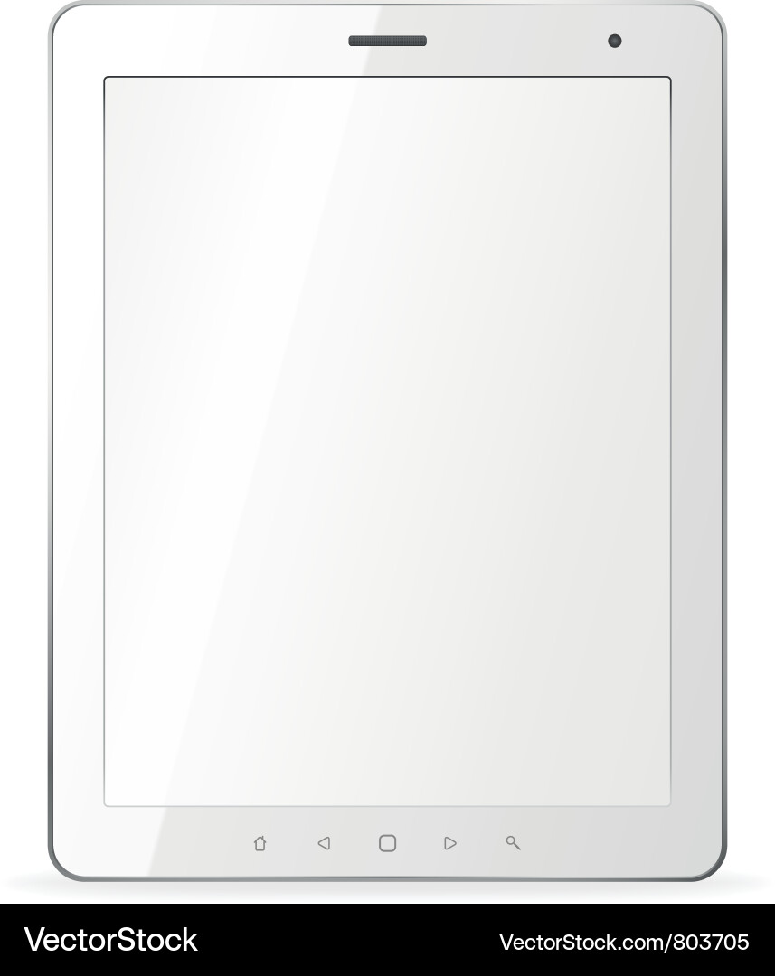 Tablet computer Vector Image