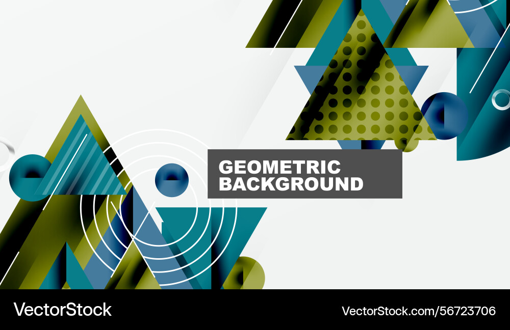 Abstract geometric shapes overlap creating Abstract geometric shapes overlap creating vector image