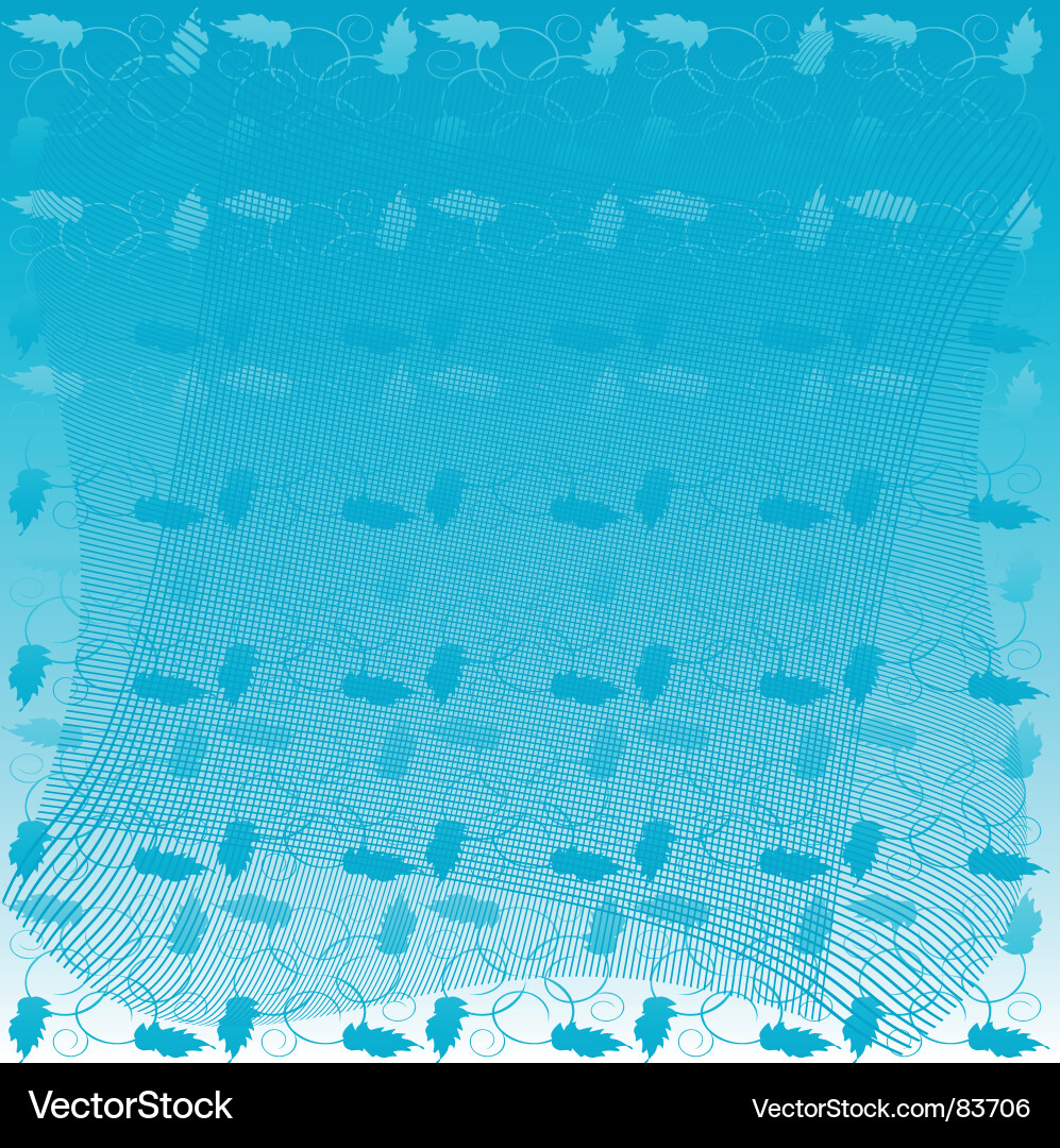 Blue pattern Vector Image