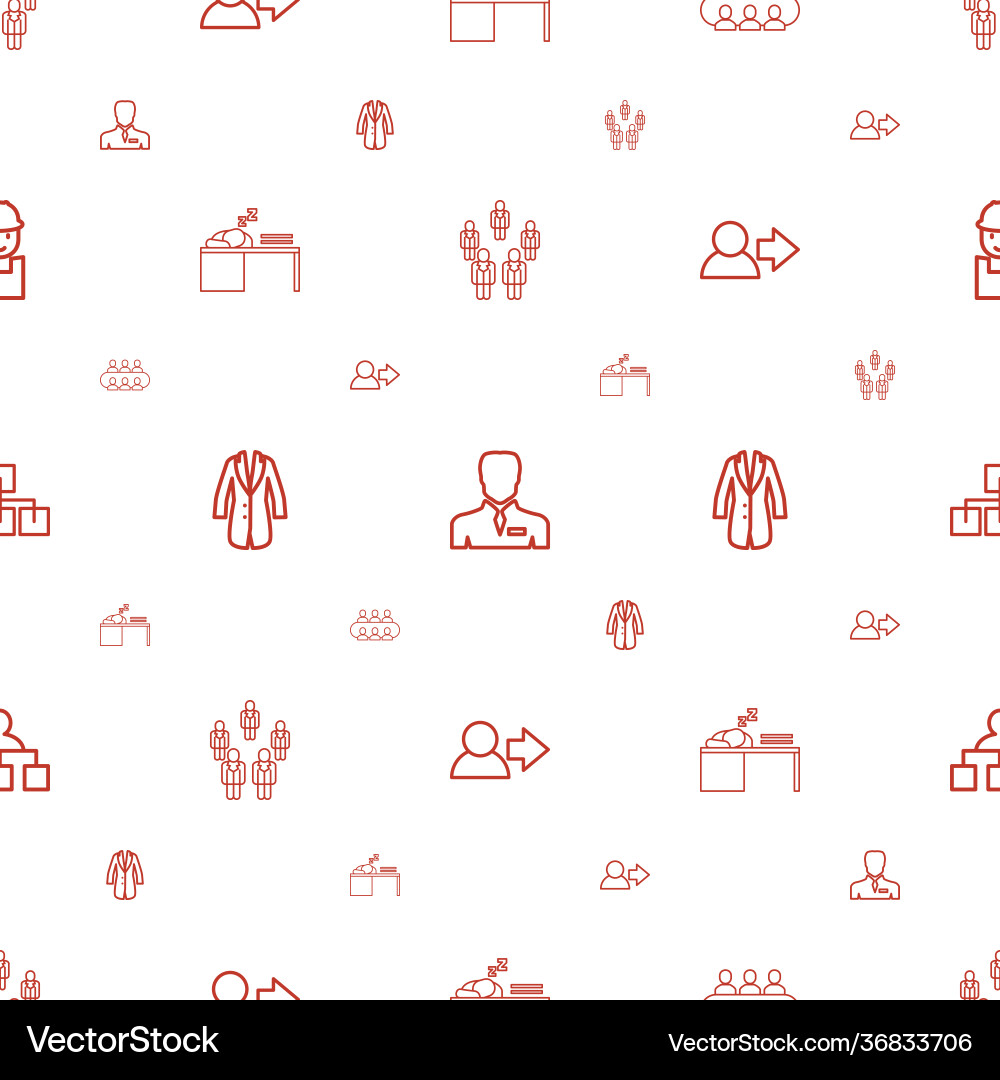 Manager Icons Muster nahtlos weiß Hintergrund Manager Icons Muster nahtlos weiß Hintergrund vektorbild