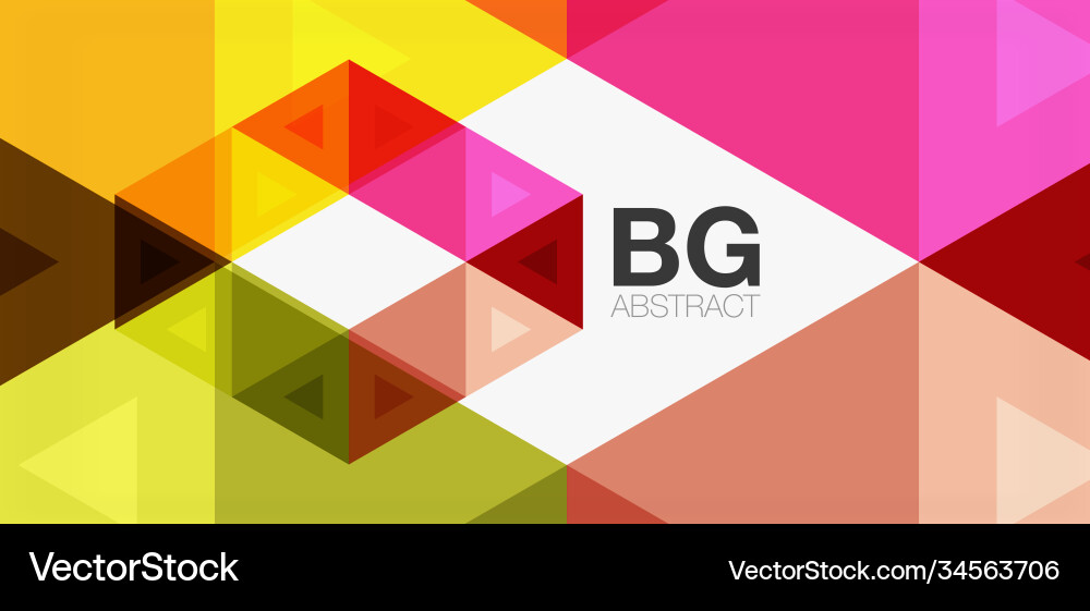 Mosaic triangle pattern abstract background Mosaic triangle pattern abstract background vector image