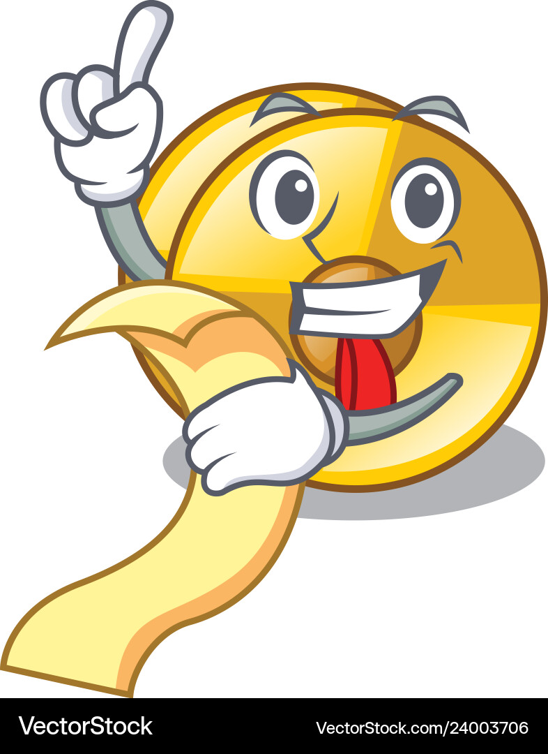 With menu cyamblas above in the character drum With menu cyamblas above in the character drum Vector Image