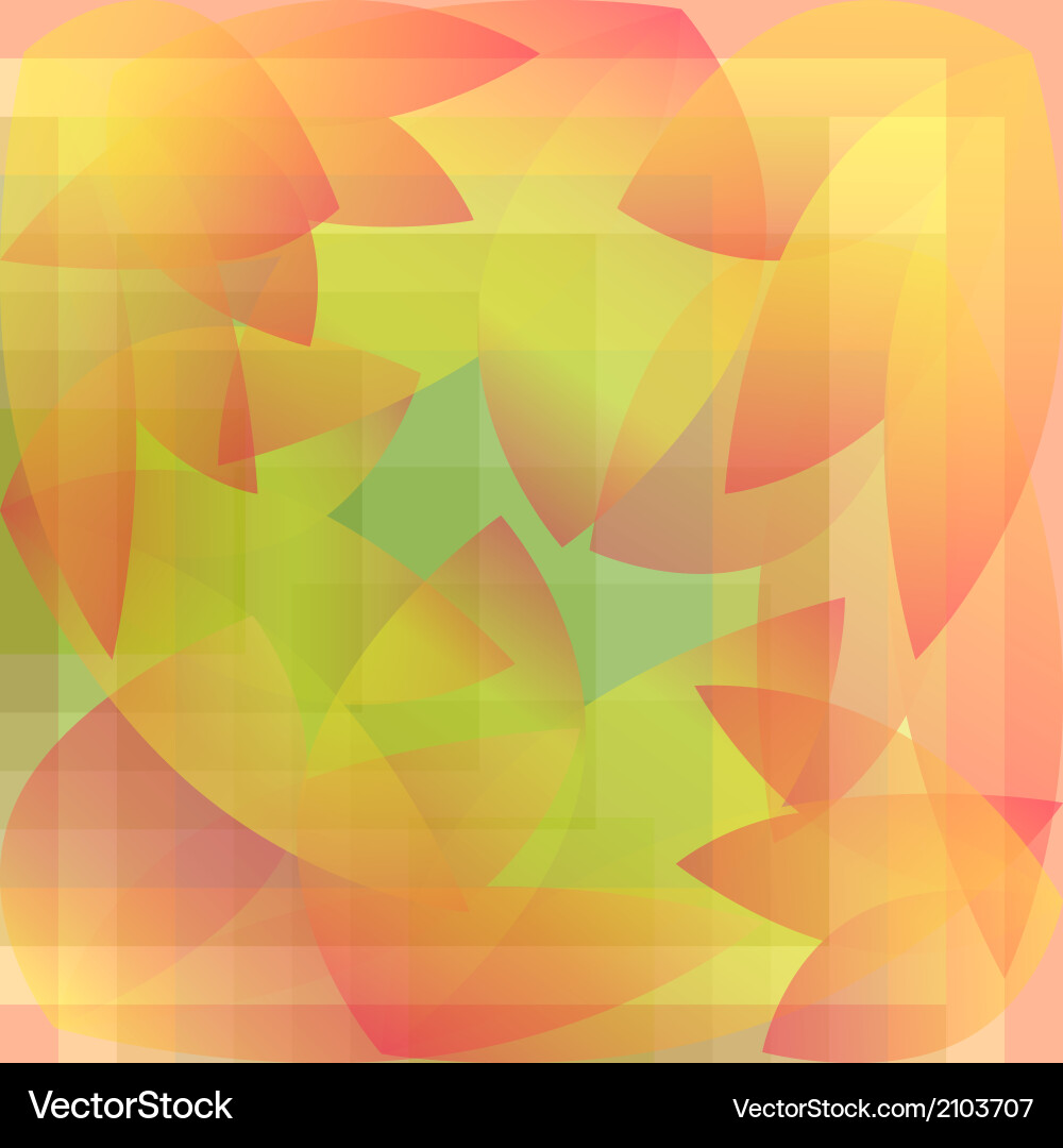 Abstract background pattern geometric autumn vector image