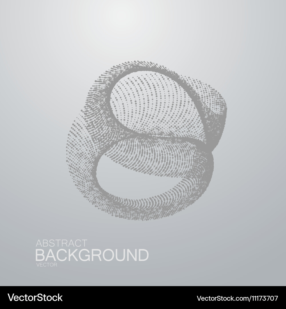 Complex Particle Network vector image