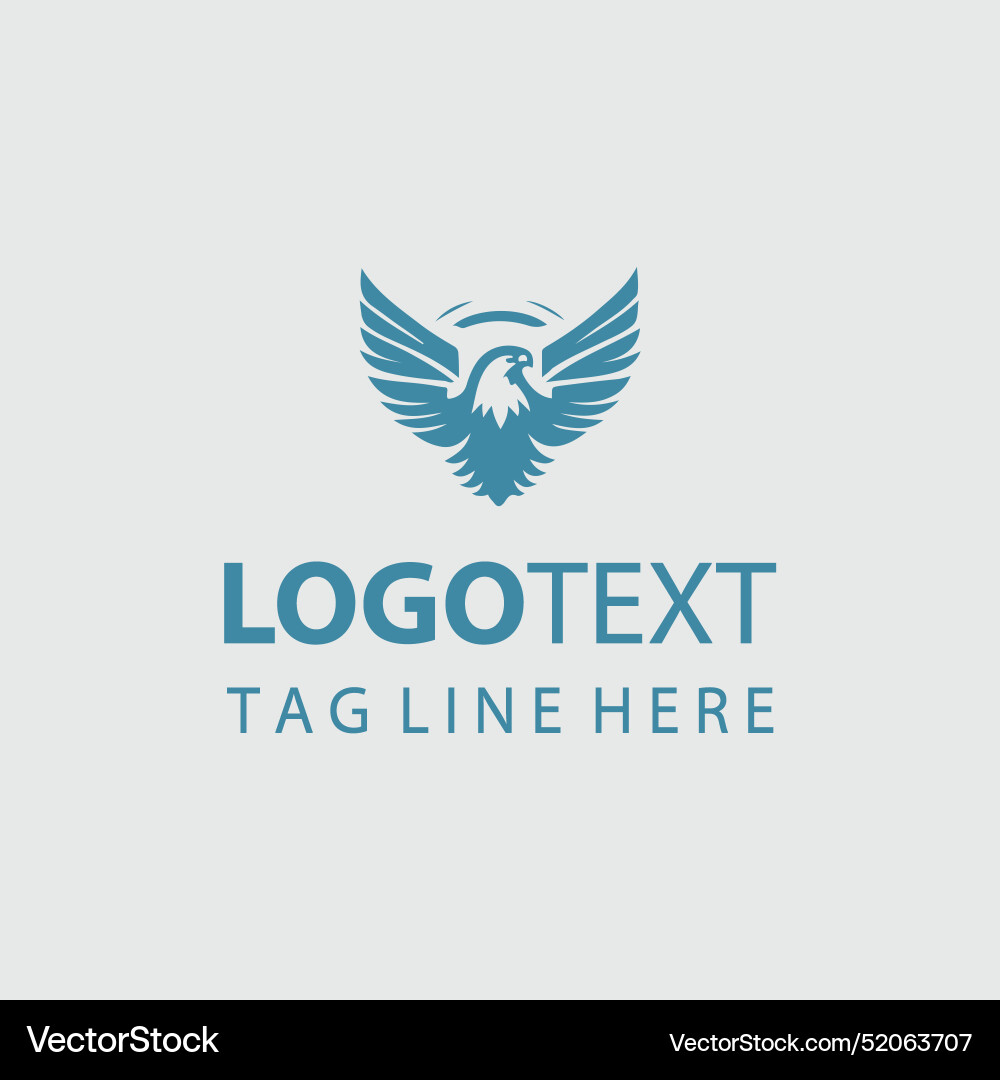 Eagle logo Royalty Free Vector Image - VectorStock