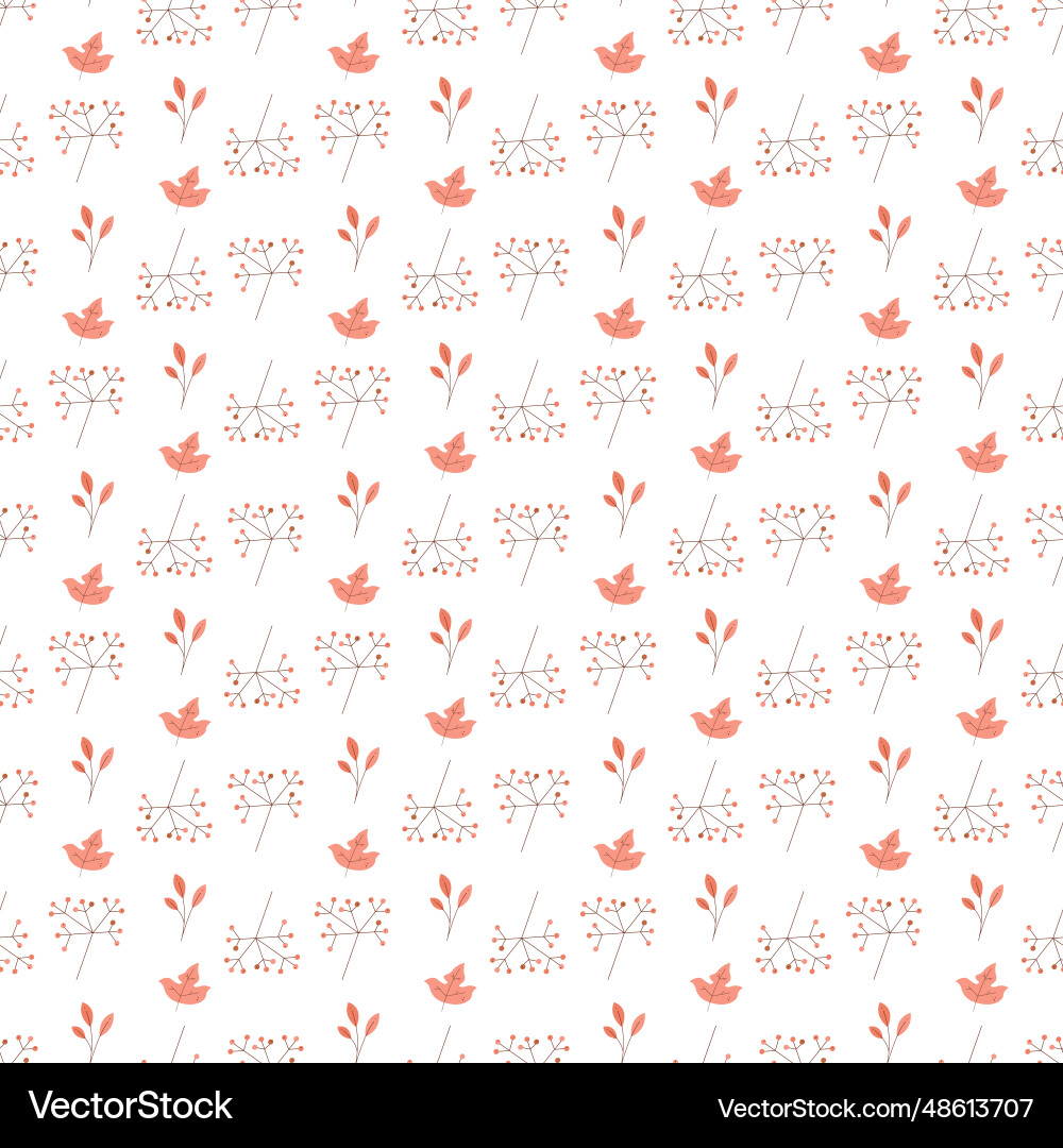 Seamless pattern with abstract branch Seamless pattern with abstract branch vector image
