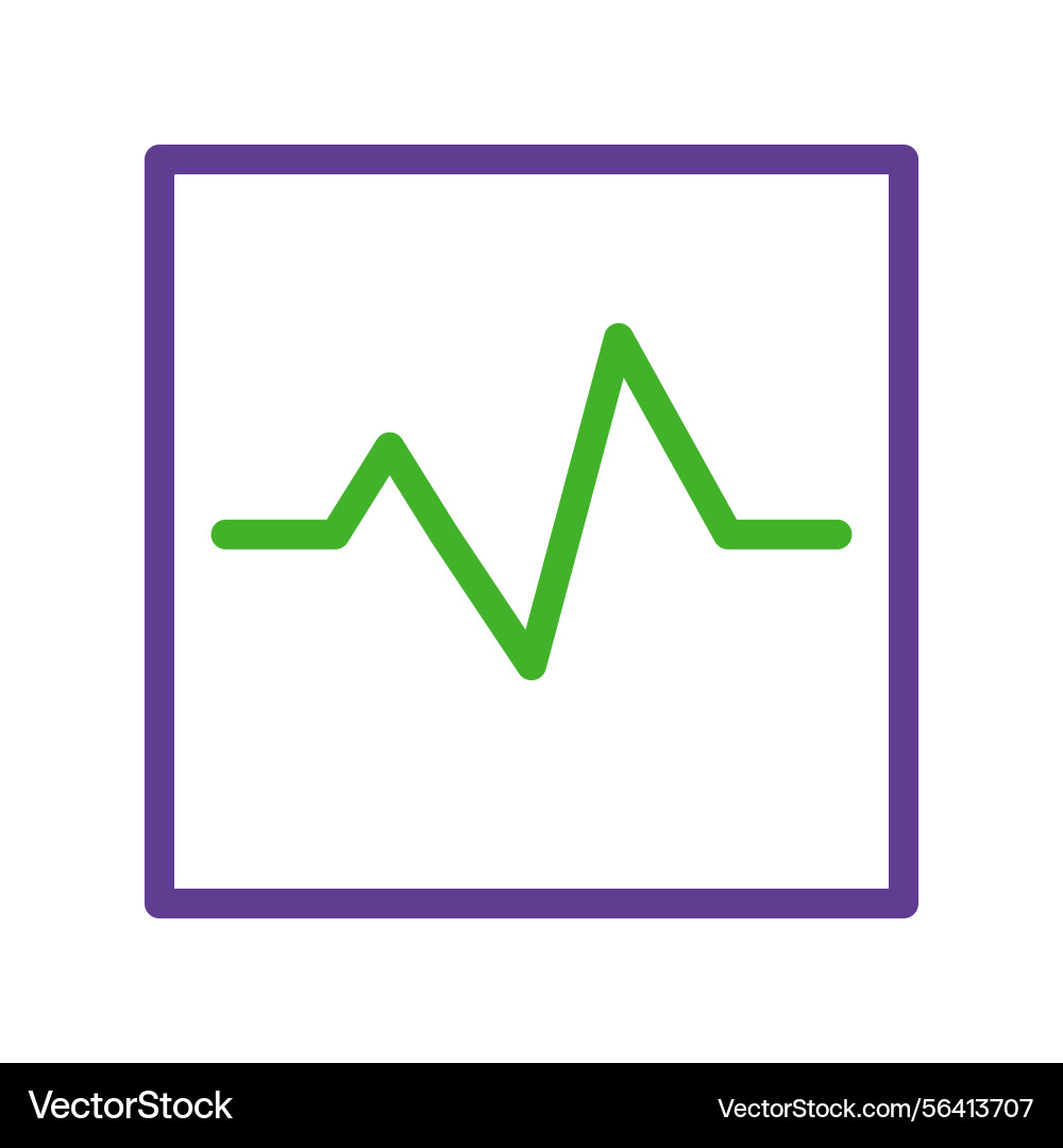 Visual representation of data fluctuations Visual representation of data fluctuations vector image