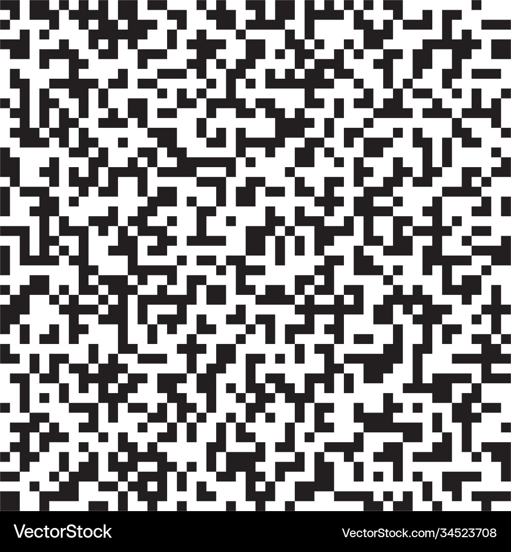 Pixel Noise Pattern vector image
